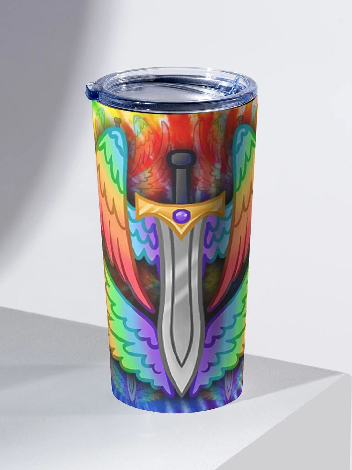 Dreamy Pride Badge Tumbler product image (2)