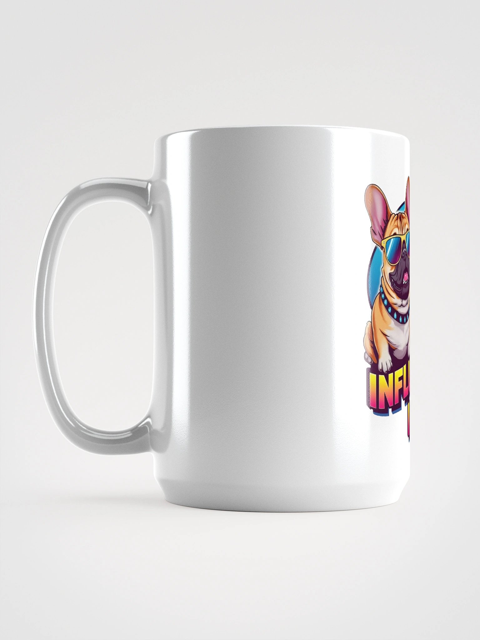 Original White Gloss: KLERIK Mug - My dog is the only influencer i trust product image (6)
