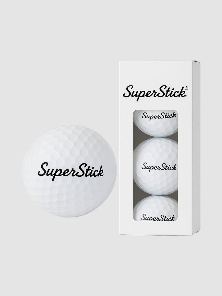 SuperStick® V2 Golf Balls – 3 Pack product image (1)