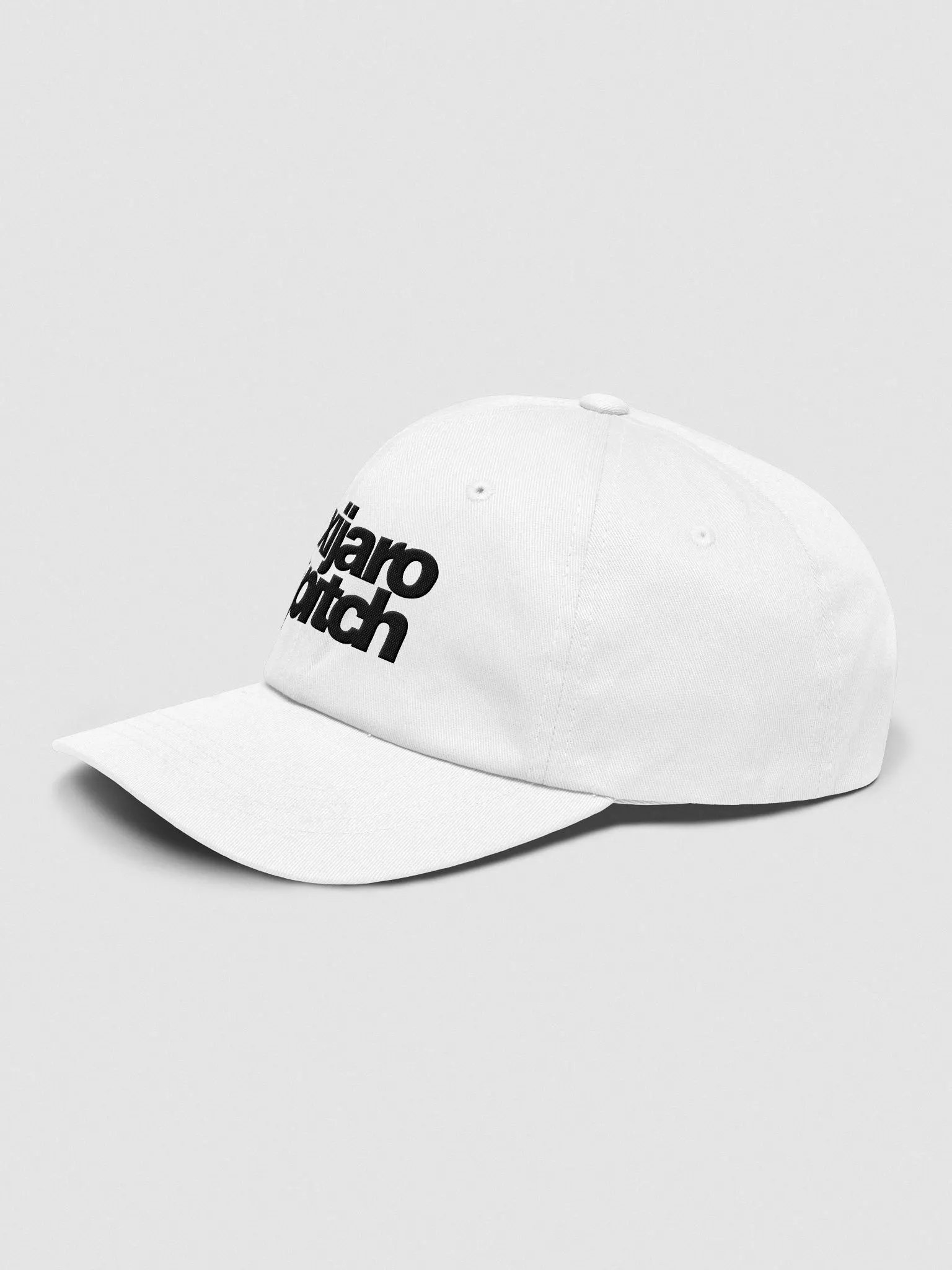 XiJaro & Pitch Classic Dad Hat (black logo) product image (3)