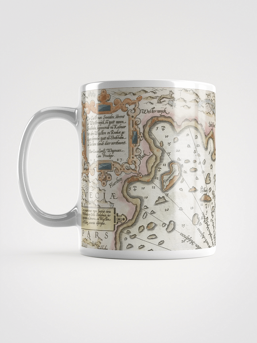 Vintage Nautical Map Mug product image (6)