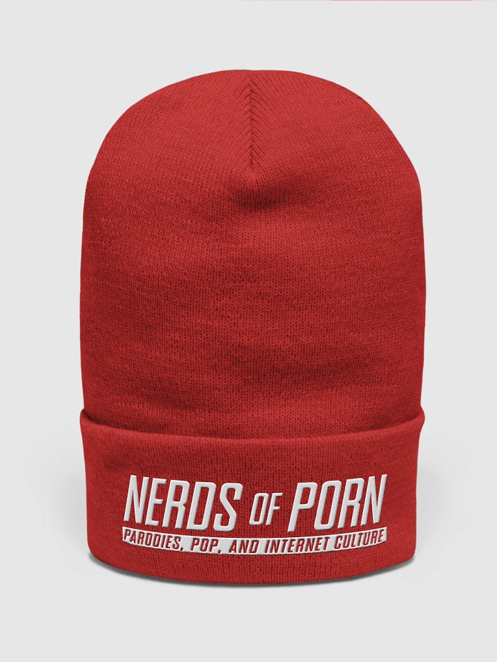 NOP Official Beanie Logo (red) product image (2)