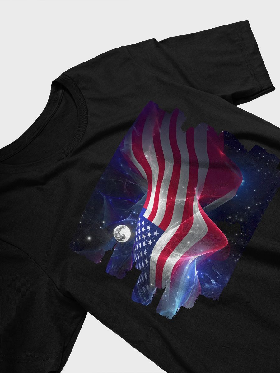 Flying High American Flag Supersoft T-Shirt product image (3)