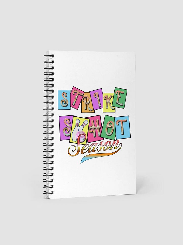 Strike Shot Season Bowling Notebook product image (1)