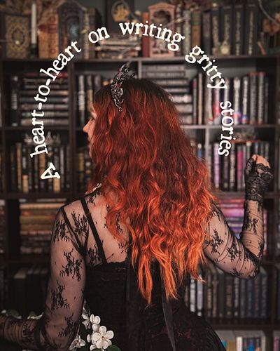 ⚓️ A heart-to-heart on writing gritty stories

Writing dark fantasy can often be a tightrope walk, because writing raw storie...