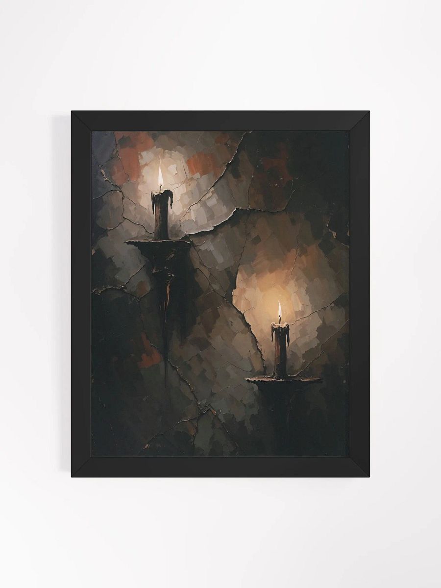 Flickering Shadows Framed Print product image (1)
