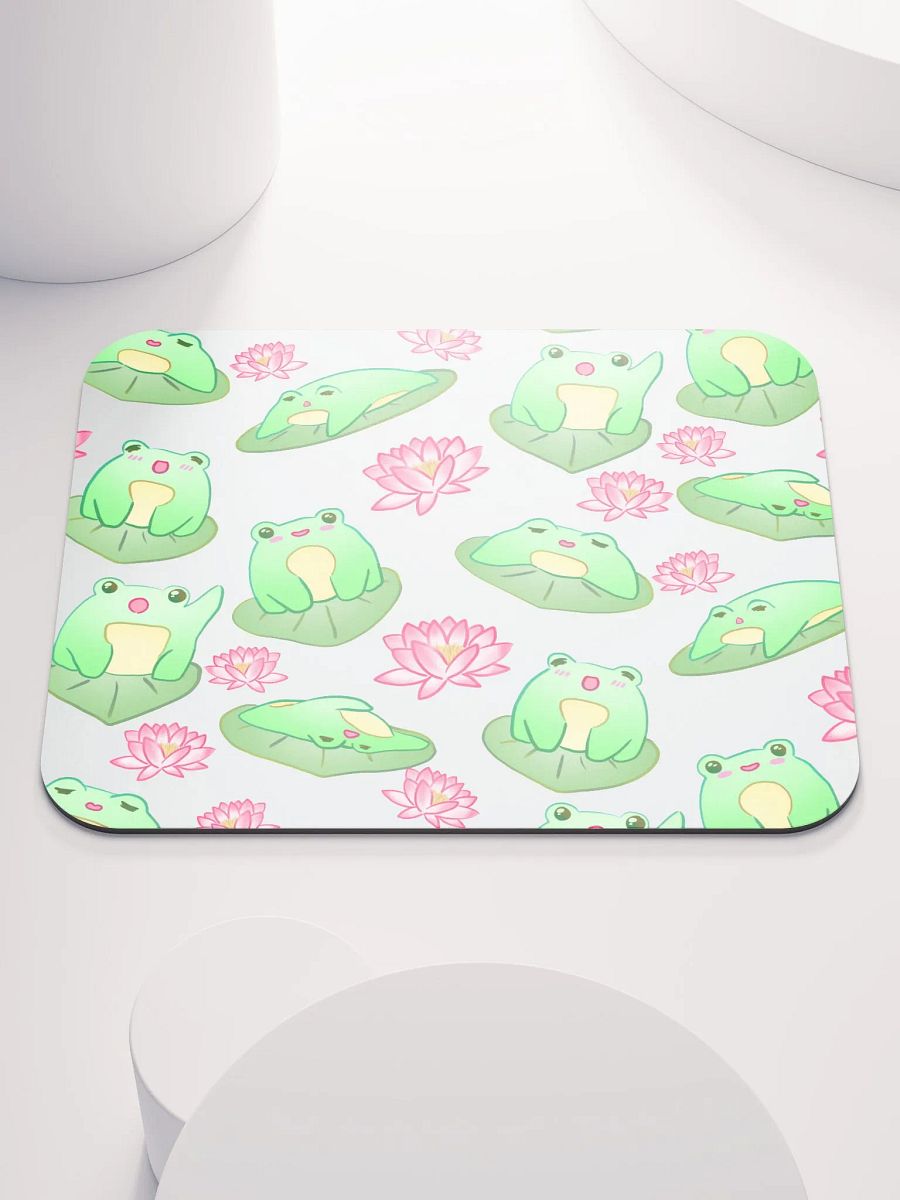 Kawaii Froggie Mouse Pad product image (1)