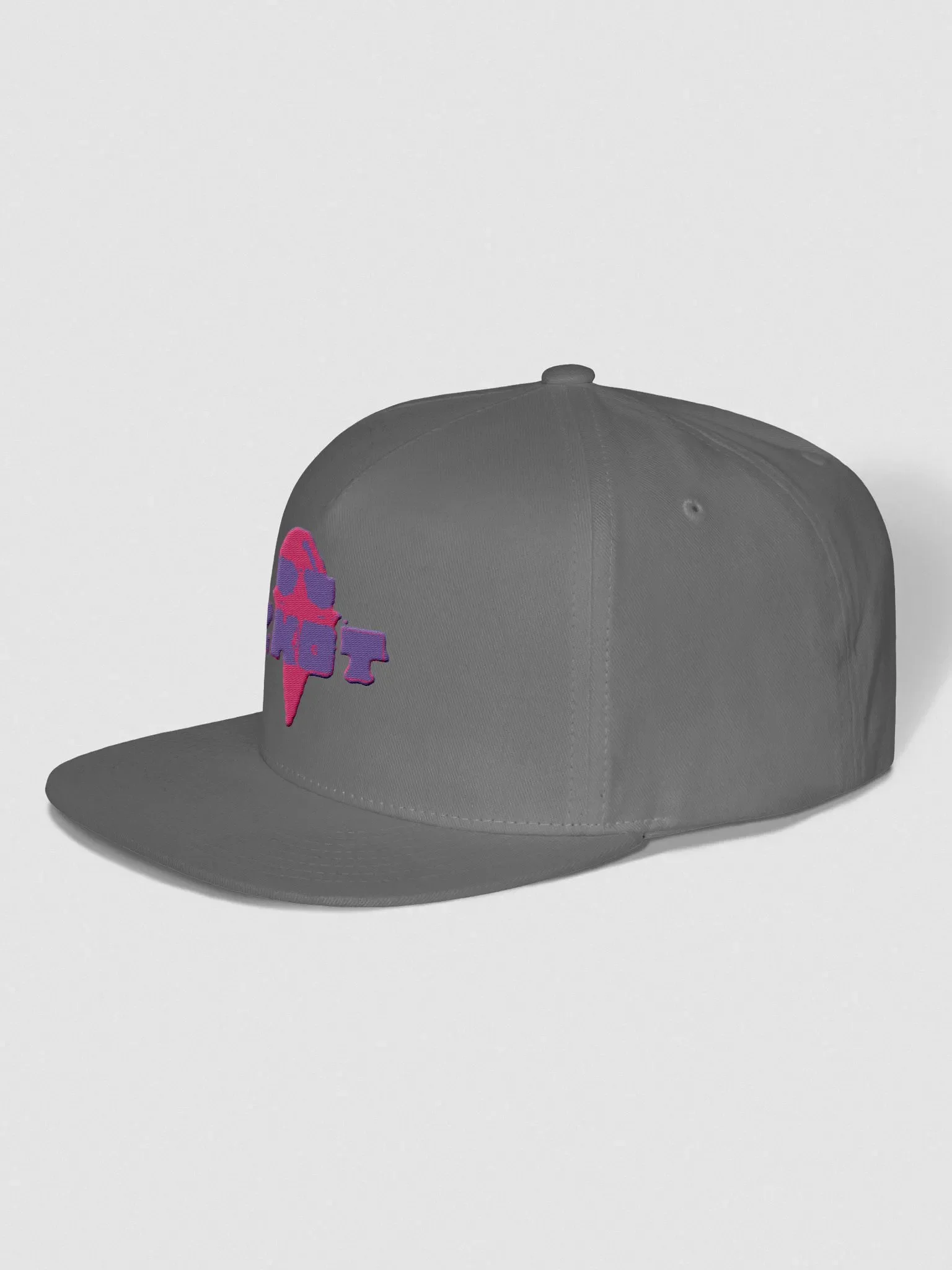 Pink Logo ZKOT Snapback - Show your Support with Style - Headwear - 100% Cotton Twill product image (2)