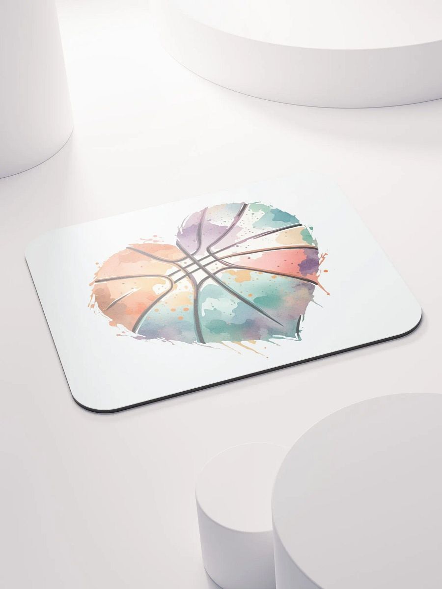 Heart Pastel Basketball Mouse Pad product image (4)