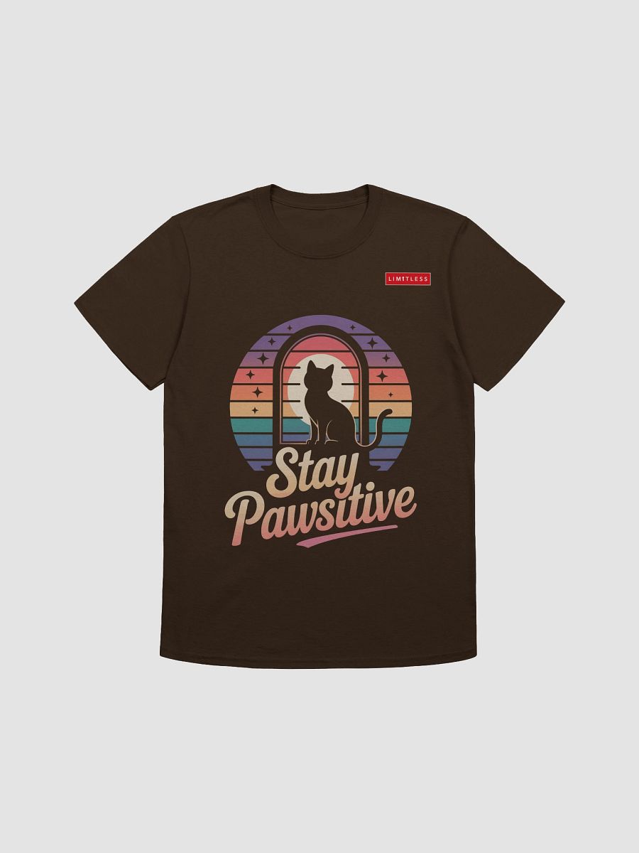 Stay Pawsitive – Colorful Cat Design to Brighten Your Day product image (1)