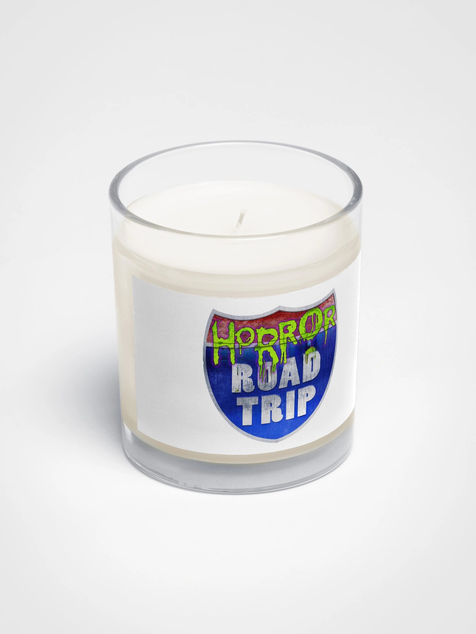 Horror Road Trip | Soy Wax Candle | Road Sign Candle product image (2)