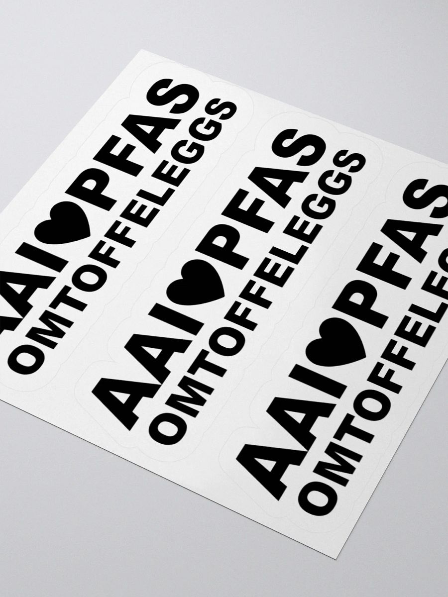 Aai love PFAS - Stickers product image (8)