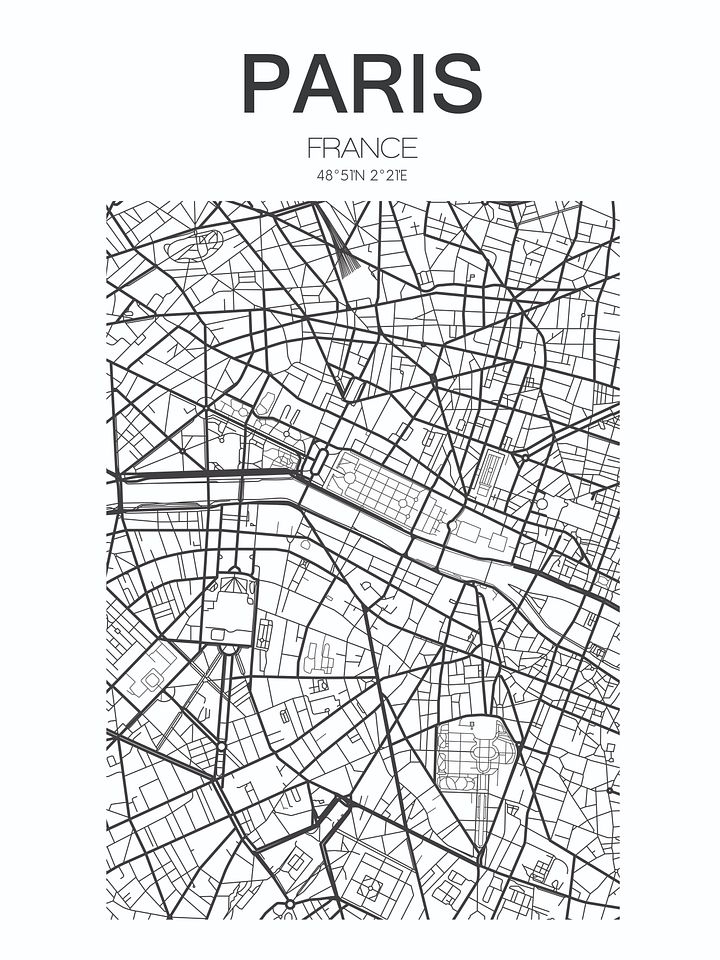 Paris Streets - Enhanced Matte Paper Poster product image (1)