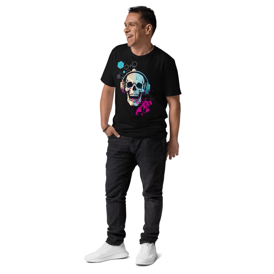 Groove Reaper Skull Organic Tee product image (10)