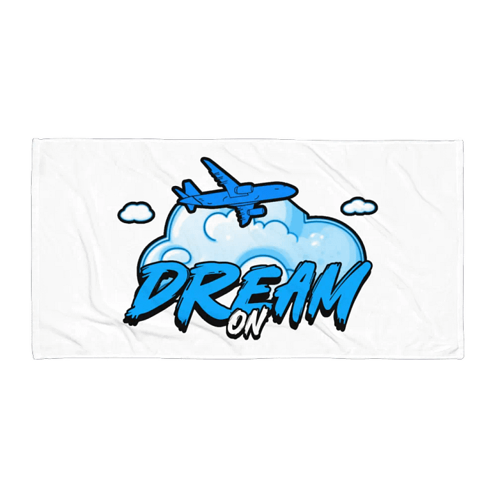 Dream On Towel (White) product image (1)