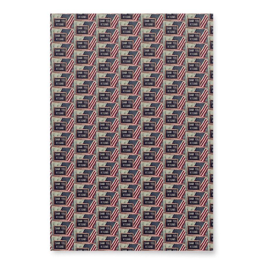 BANJOS FOR VETERANS (B4V) 2023 ARTWORK WRAPPING PAPER product image (2)