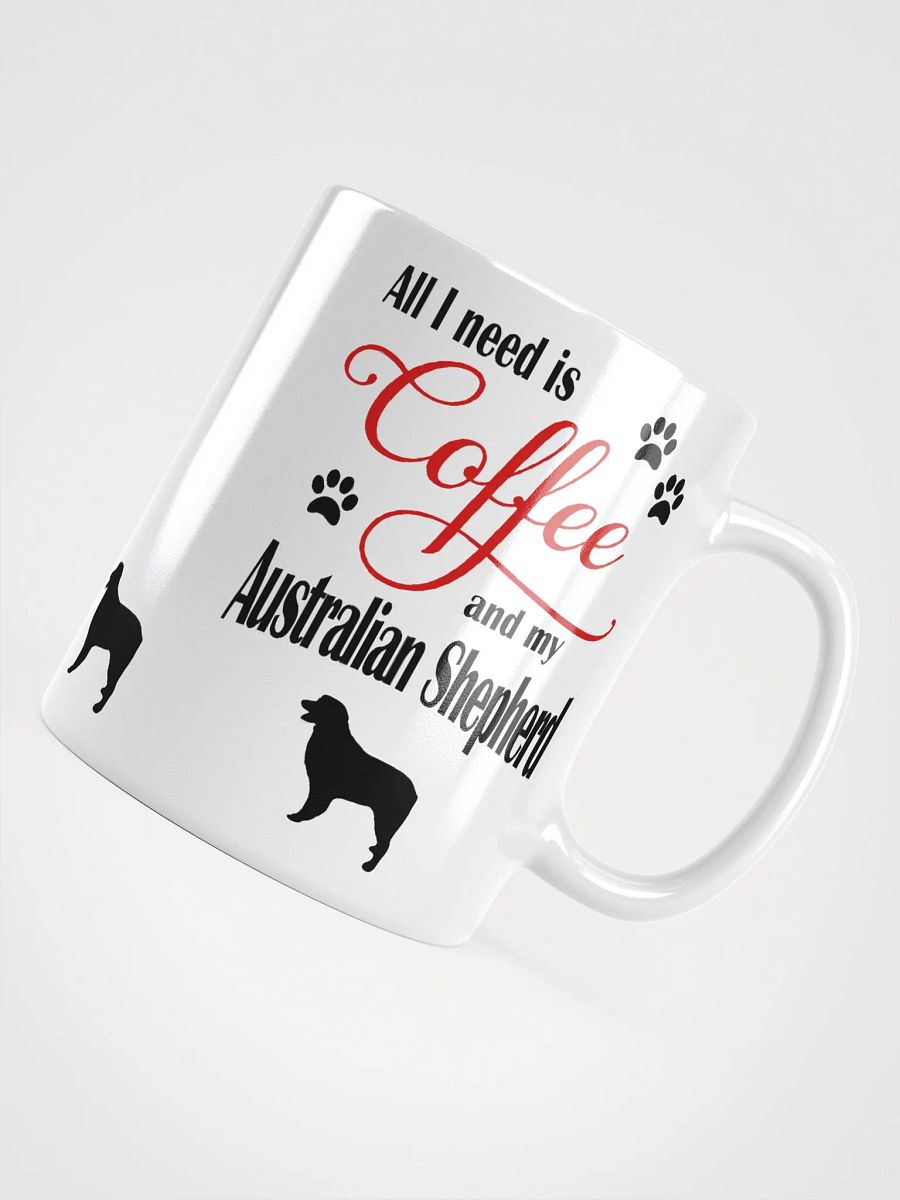 Coffee and my Australian Shepherd Mug product image (4)
