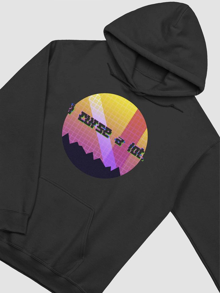 i curse a lot. Vaporwave Unisex Hoodie product image (17)
