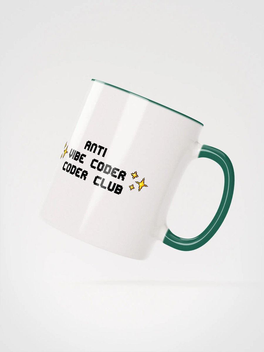 Anti Vibe Coder Coder Club Mug product image (52)