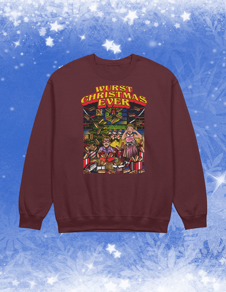 Wurst Christmas Ever Crewneck Pullover product image (9)