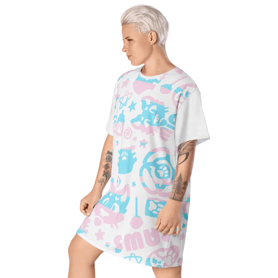 Lil-T Long Oversize T-shirt dress product image (3)