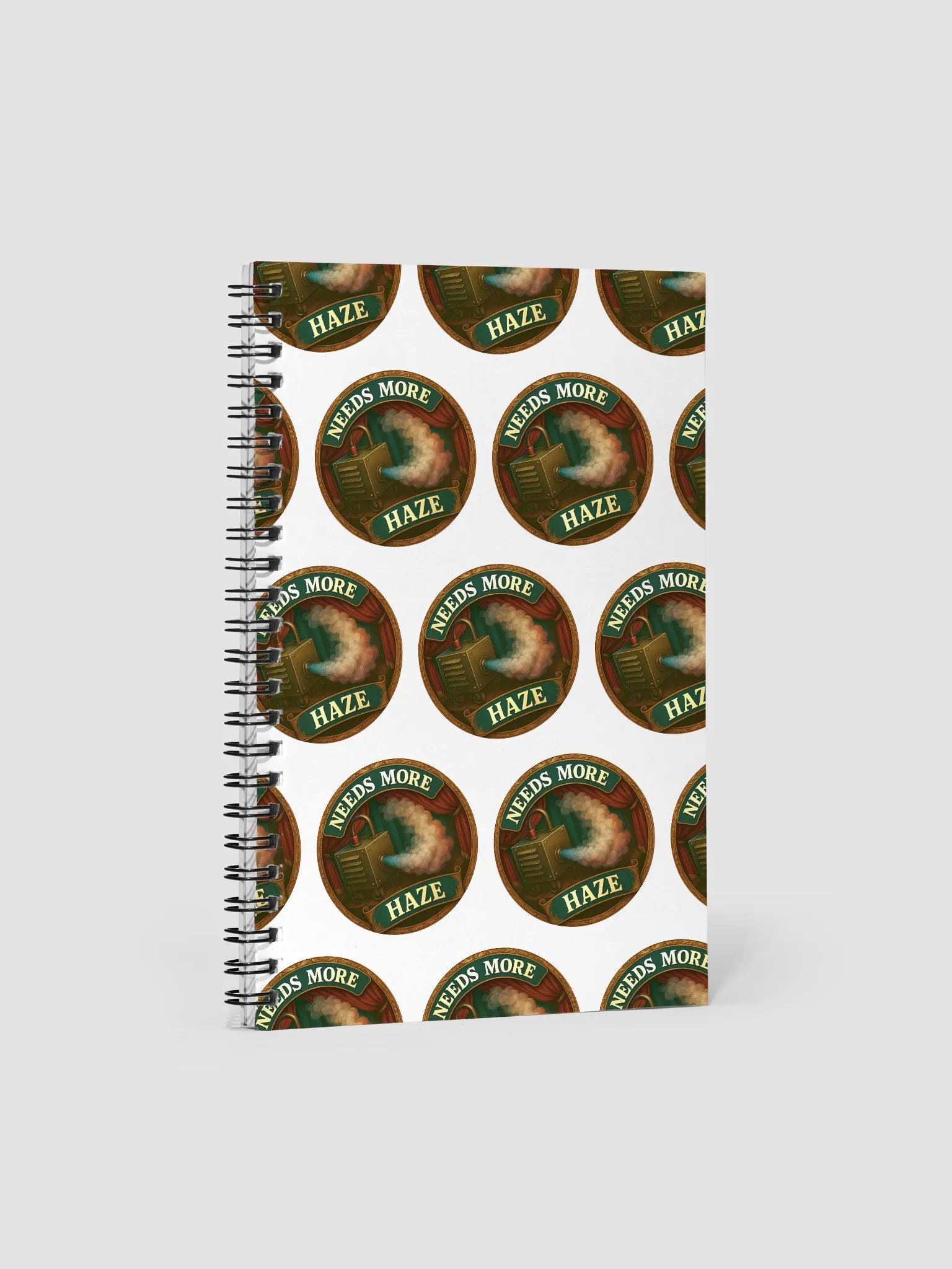 Theatrically Jerry: Vintage Style Needs More Haze Spiral Notebook product image (1)