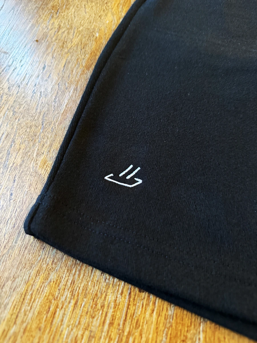 Nice. Embroidered Sweatshorts (Black) product image (3)