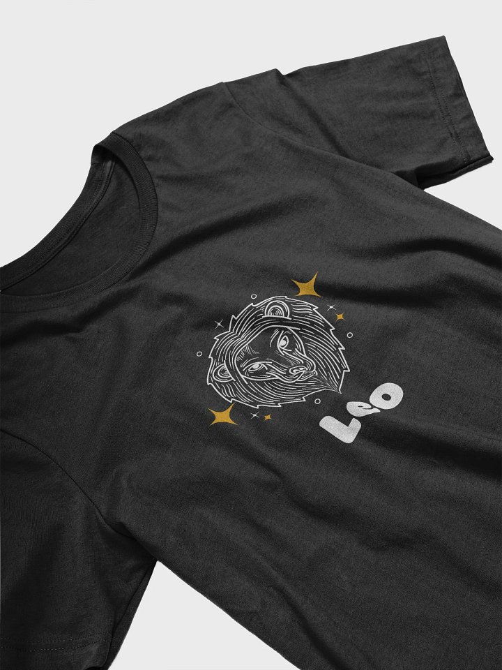 Leo Lion T-shirt - White Writing product image (2)