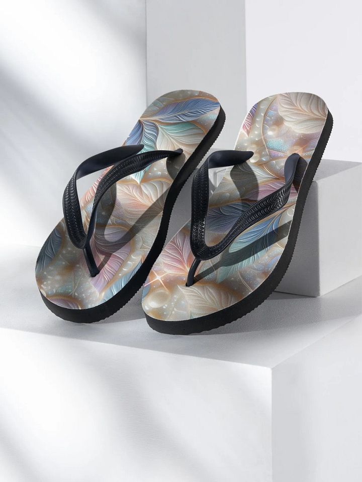 Feathered Whimsy Flip-Flops product image (1)