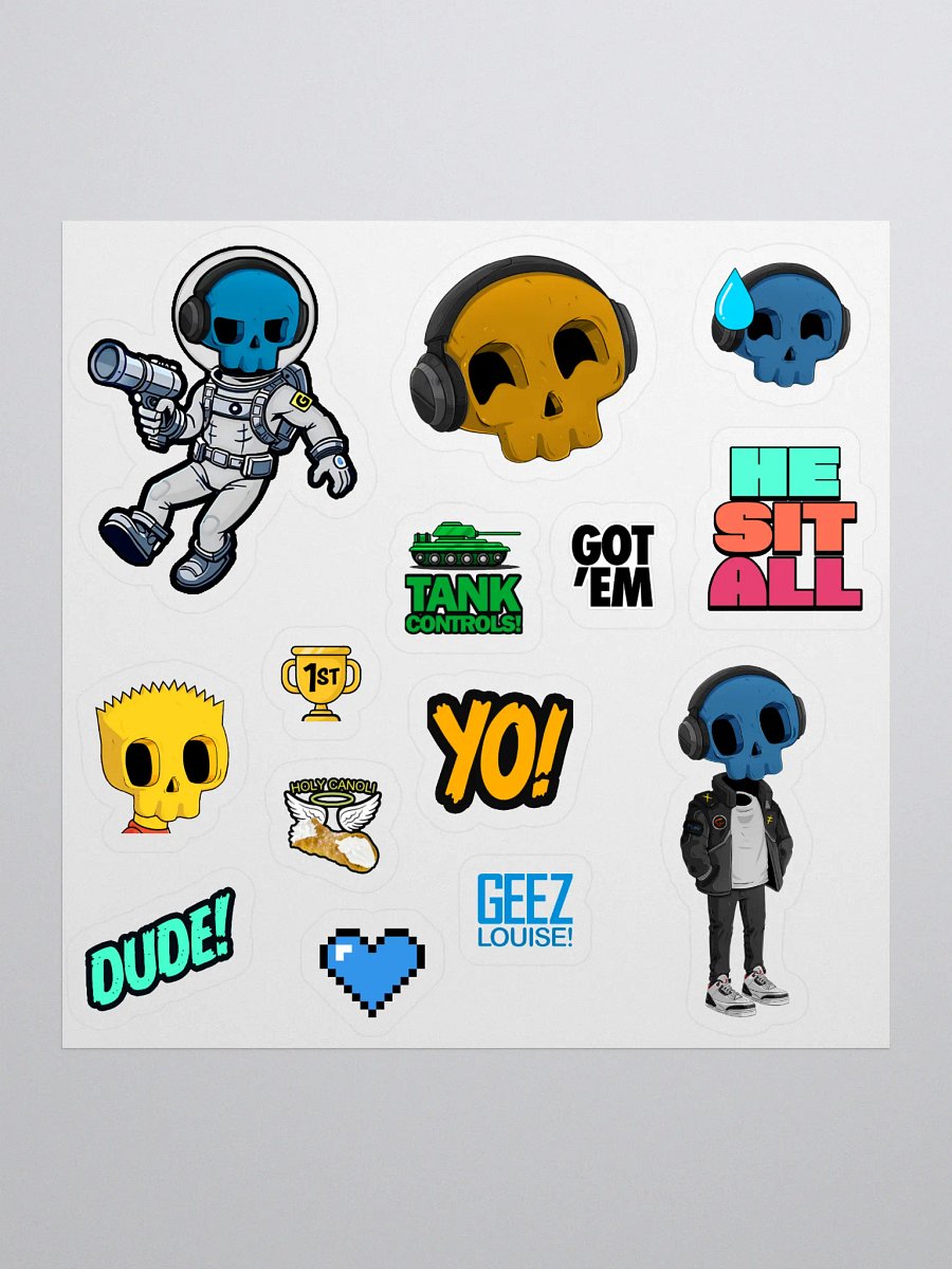 Skull Gang Sticker Pack #1 product image (1)