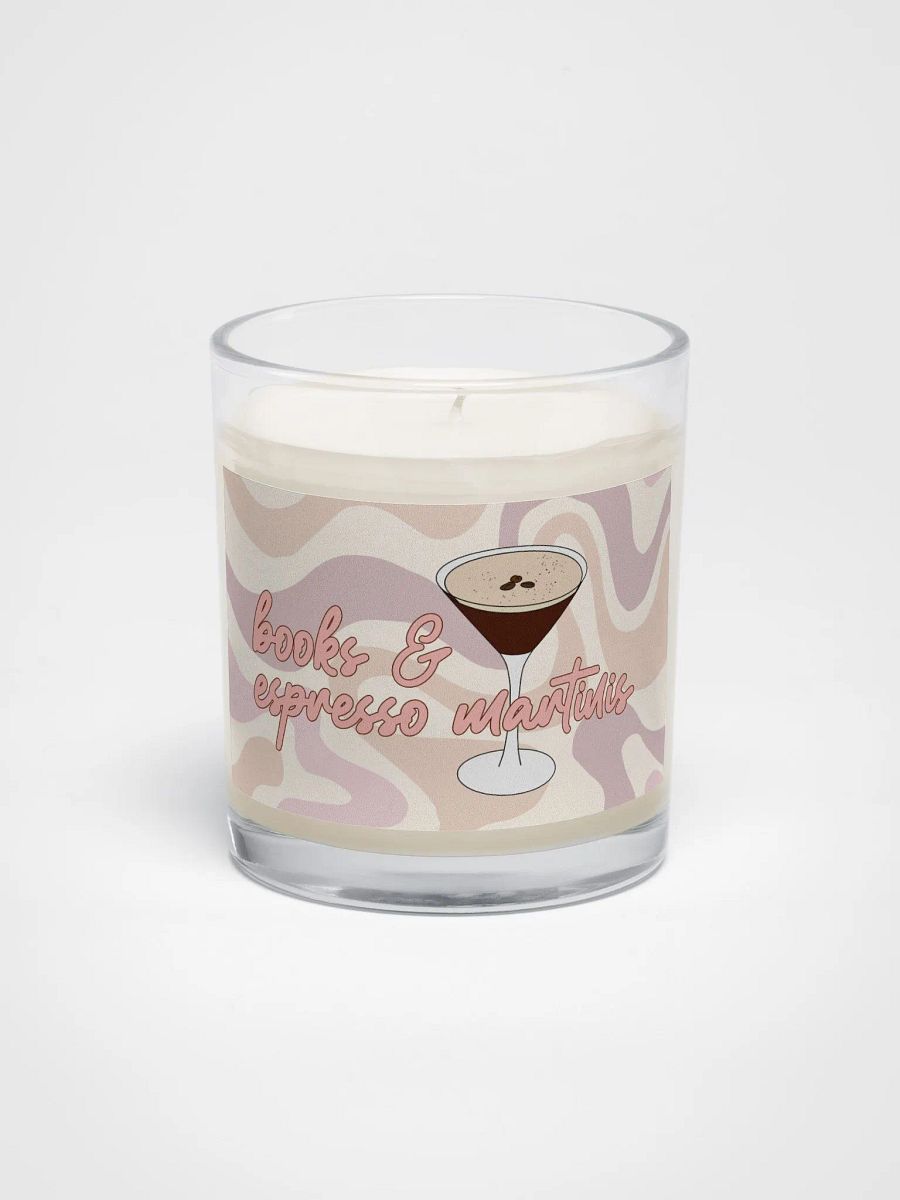 Books and Espresso Martinis Candle product image (1)