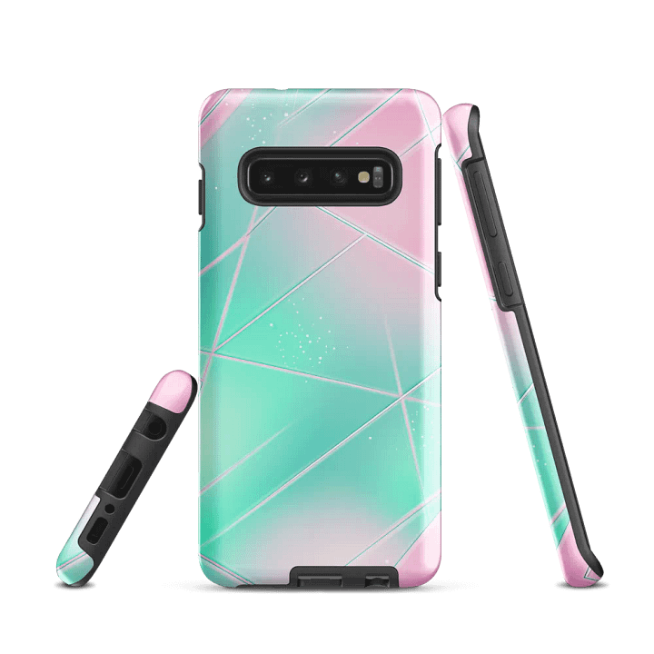 Retro Today Vaporwave Lines Samsung Case product image (1)