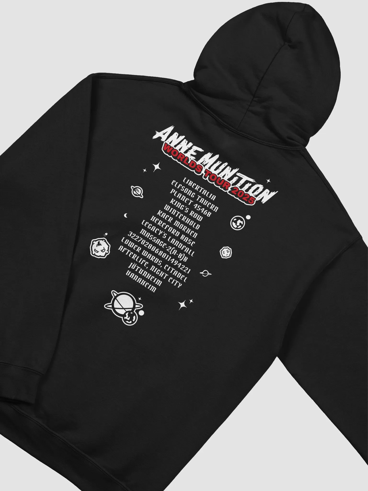Anne Munition Worlds Tour 2025 - Hoodie (Dark) product image (2)