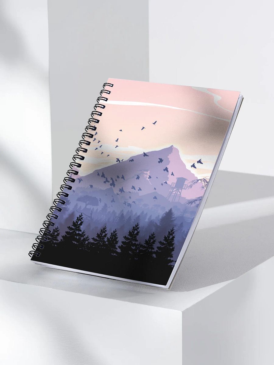 Purple Serenity Spiral Notebook product image (3)