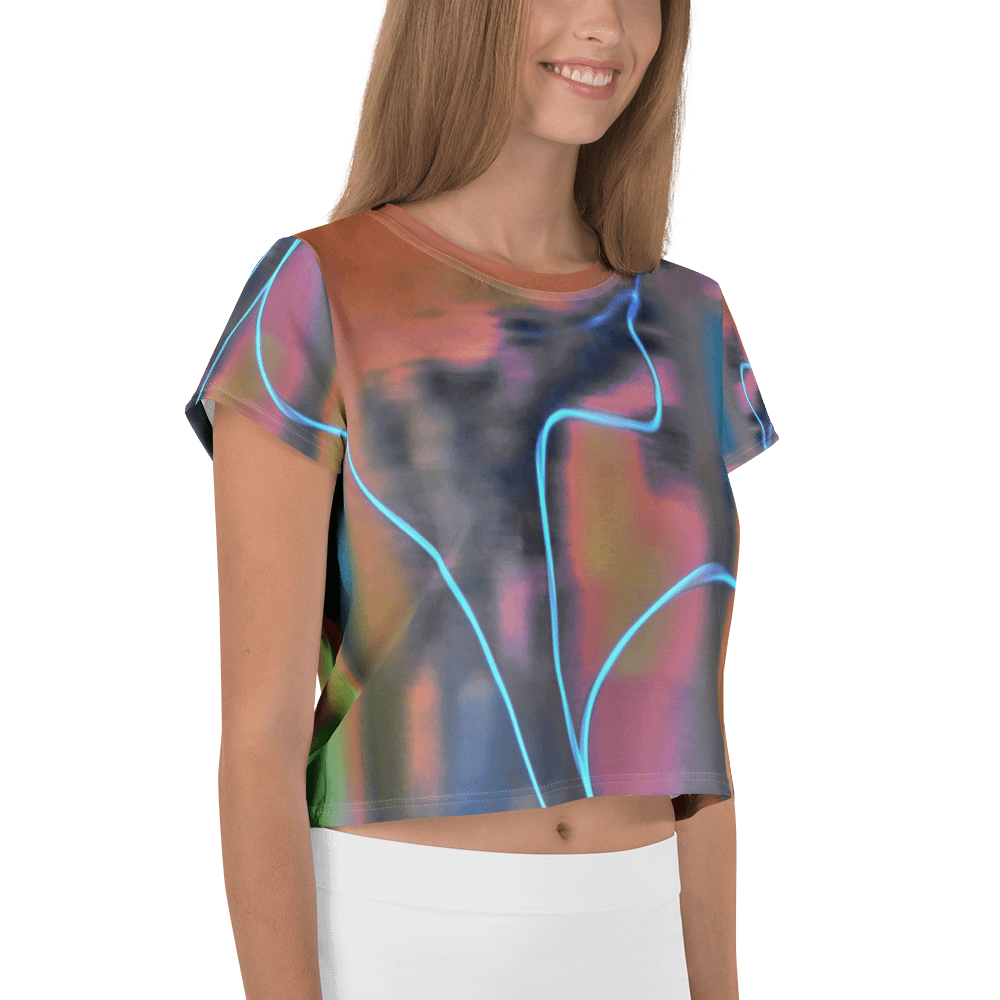 Crop-Top - Elektrizität in Farbe product image (4)