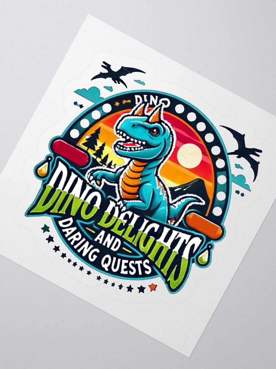 Dino Delights Kiss Cut Stickers product image (4)