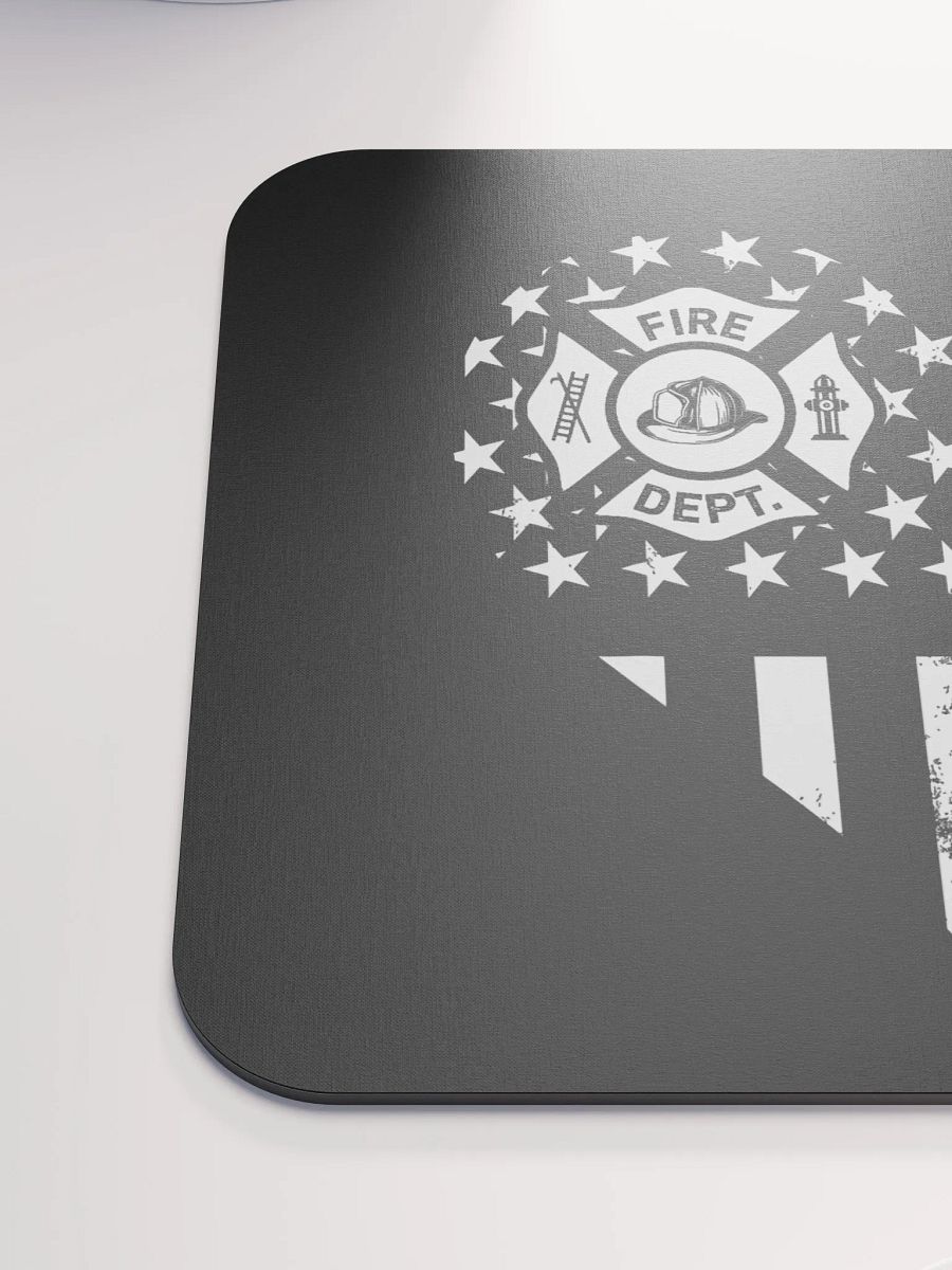 Fire Dept Heart - Mouse Pad product image (6)