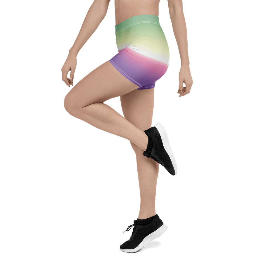 Genderfae Pride Gradient Bike Shorts product image (4)