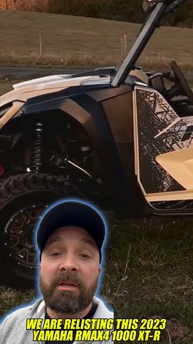 BLACK FRIDAY DEAL! We're relisting this Yamaha RMAX with a much lower reserve! Get over to DirtHammer and get bidding. Rememb...