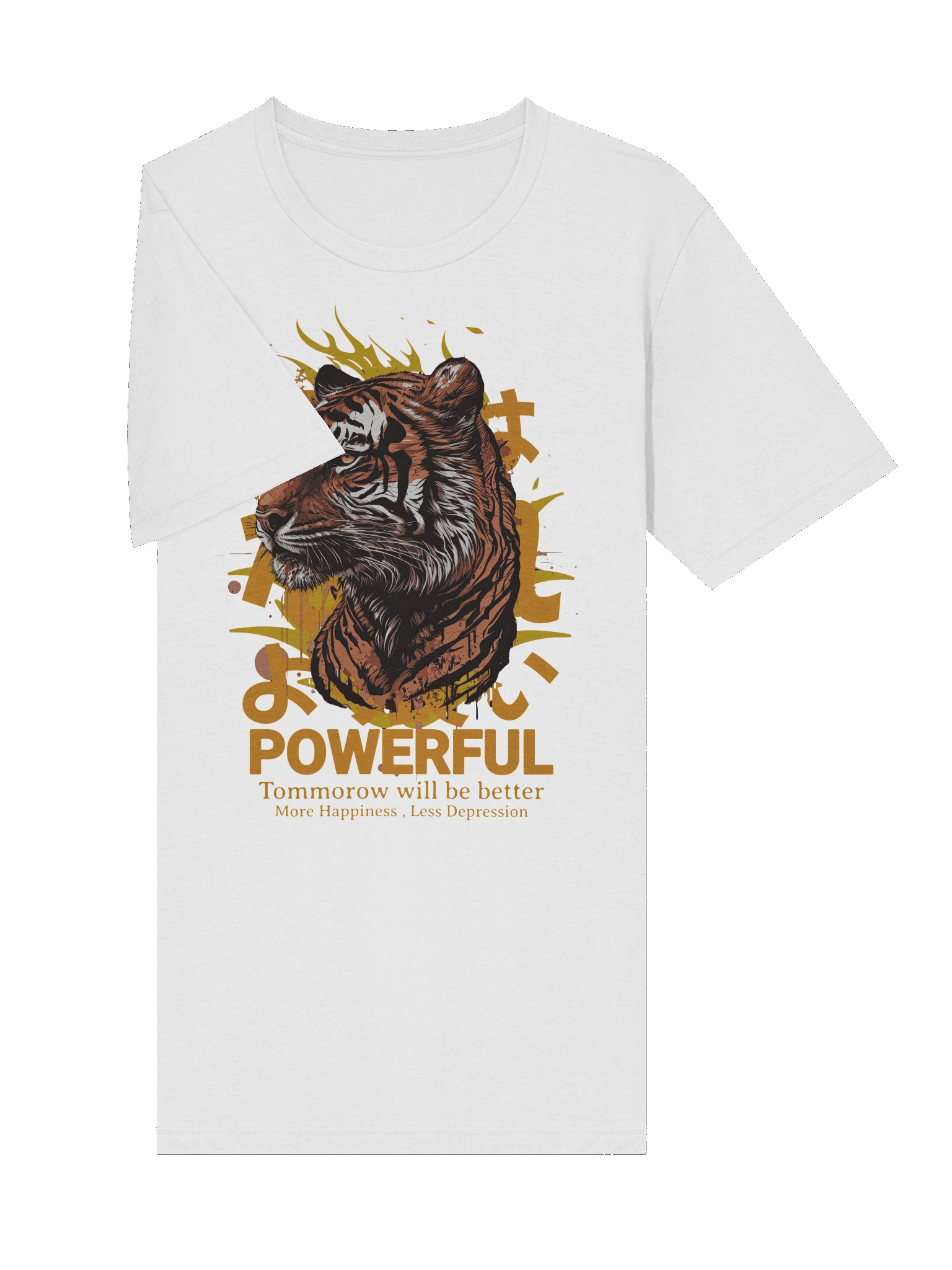 Powerful | Unisex Tri-Blend-T-Shirt Bella + Canvas product image (6)