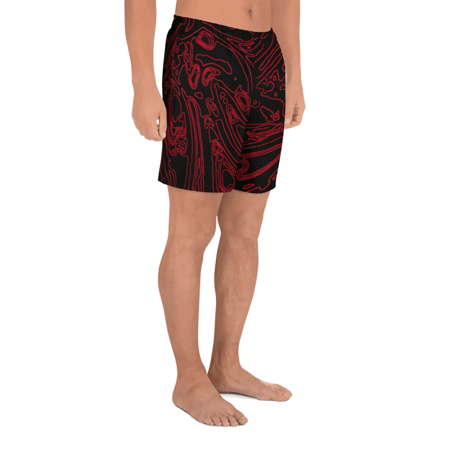 NF Red Topo Camo Shorts product image (3)