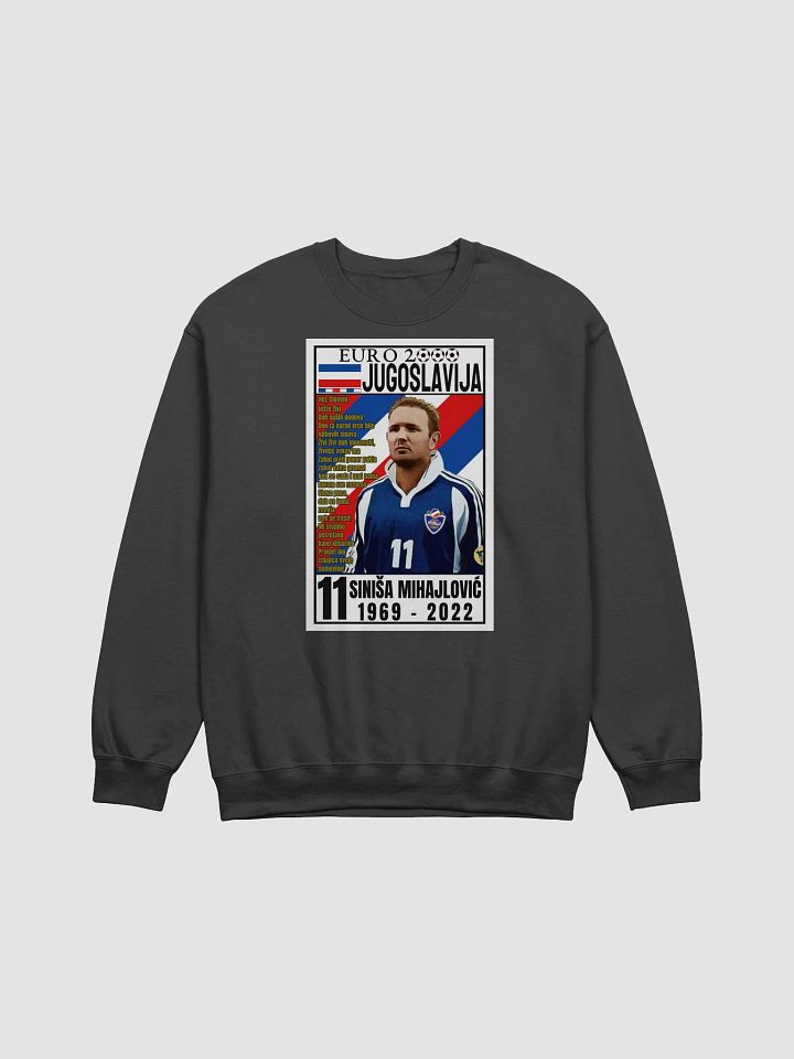 Siniša Mihajlović (SR Jugoslavija) EURO 2000 Gildan Classic Crewneck Sweatshirt product image (1)