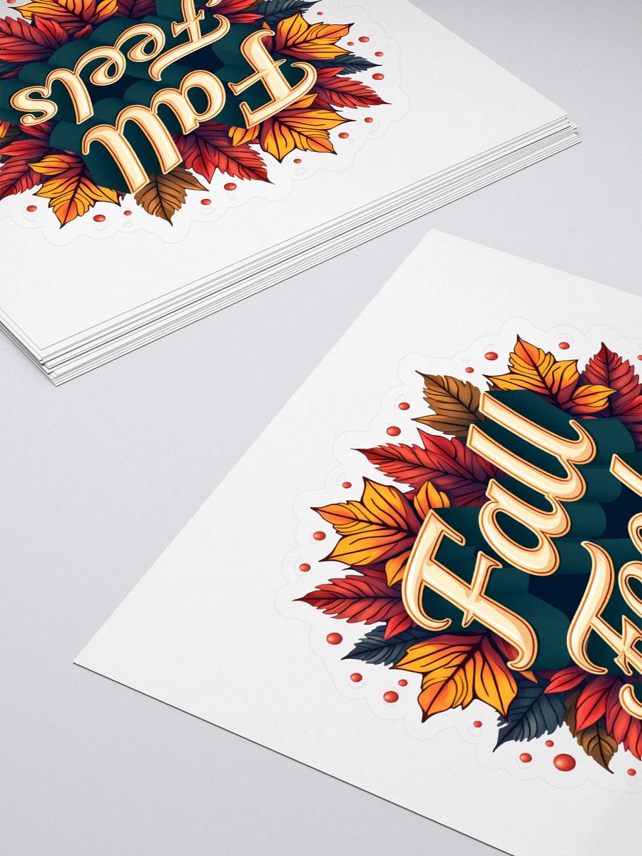 Autumn Vibes Kiss Cut Sticker product image (4)