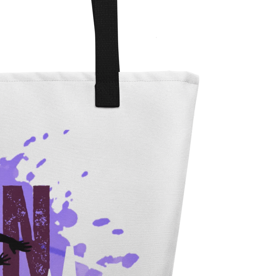 Expressive Born to Dance His Silhouette All-Over Tote Bag product image (13)