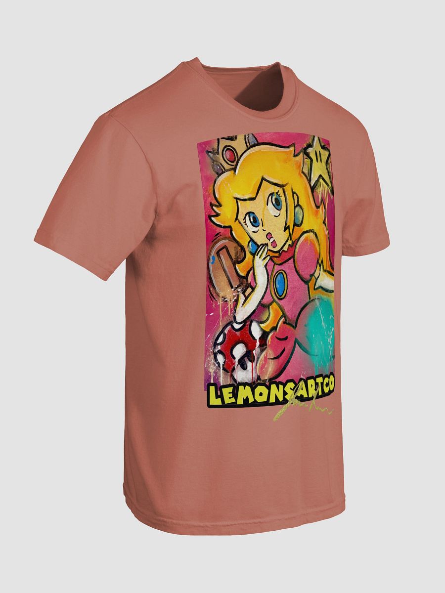 Peach Graffiti Soft Cotton Tee product image (7)
