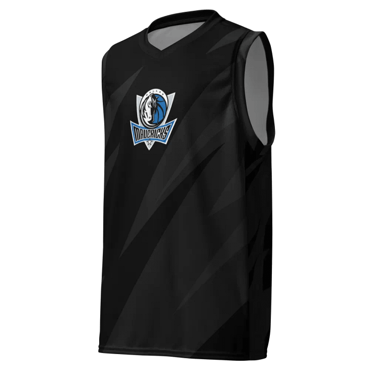 Mavericks Crest All-Over Basketball Jersey product image (1)
