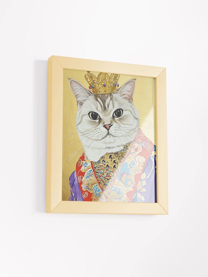 Regal Feline Royalty Framed Poster product image (3)