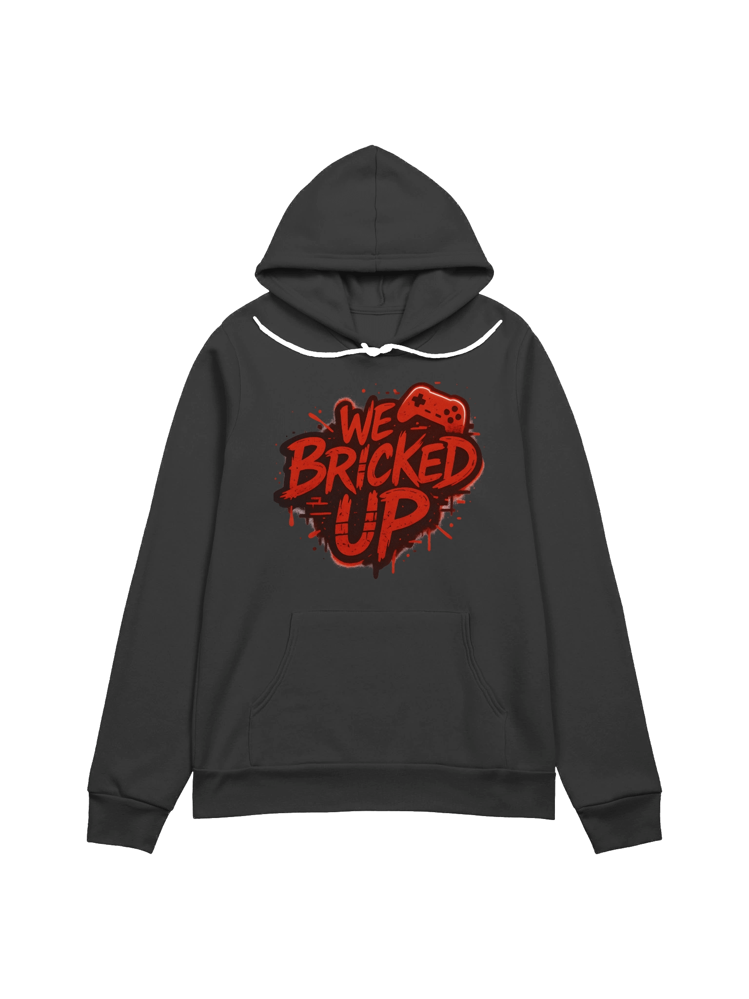 "Bricked Up" Hoodie Red product image (1)