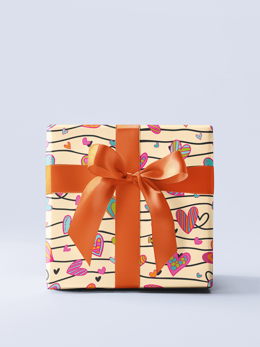 Heart On The Line Seamless Pattern product image (4)