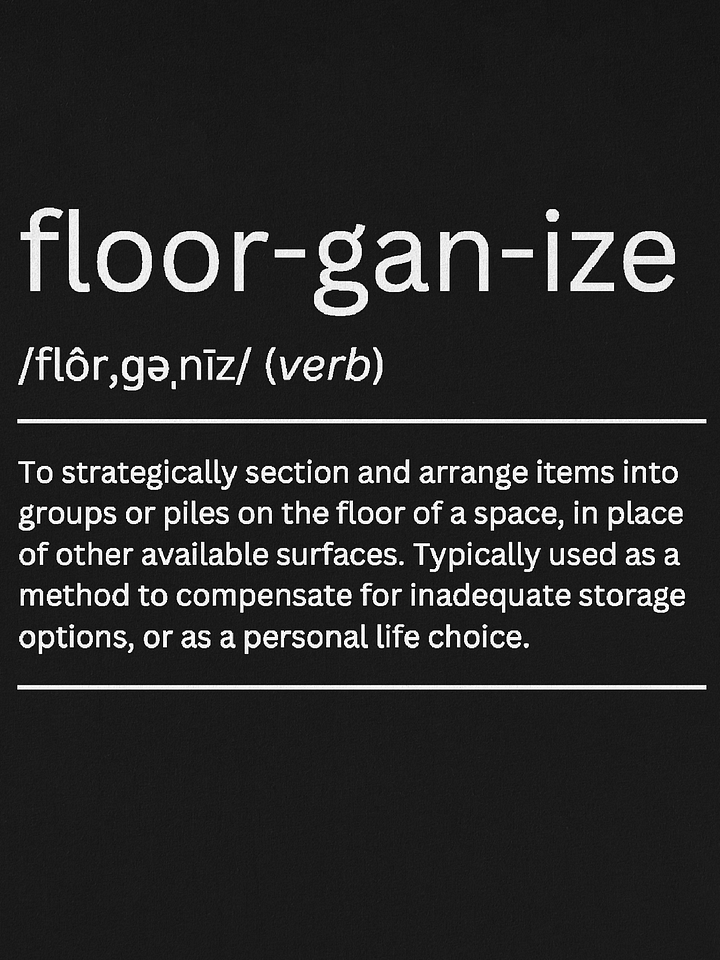Floorganize™ Definition - Wickedy Official Merch product image (2)
